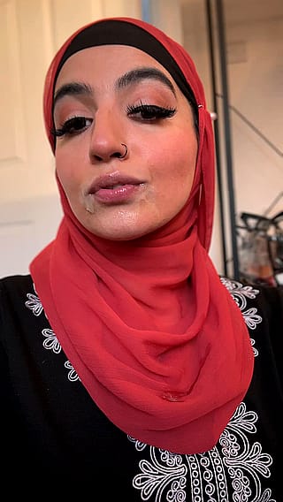 I love being a horny muslim cumslut for white cock'