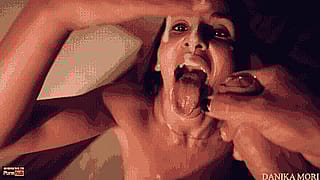 Danika Mori Savoring a Massive Hot Load'