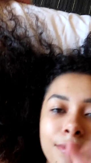 Dripping Dessert: Curly-Haired Bombshell Gets Painted'