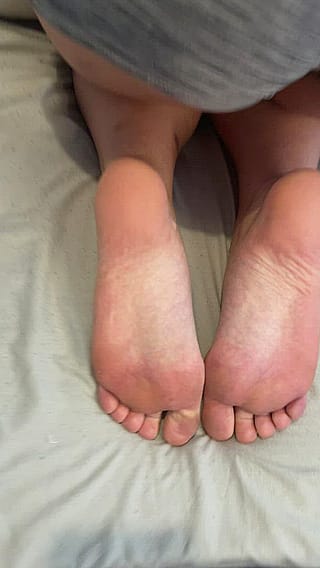 Drenched Soles & Hot Loads - He Begged to Coat My Feet!'