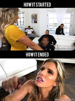 Cory Chase Gets Drenched in a Hot Sloppy Blowbang'