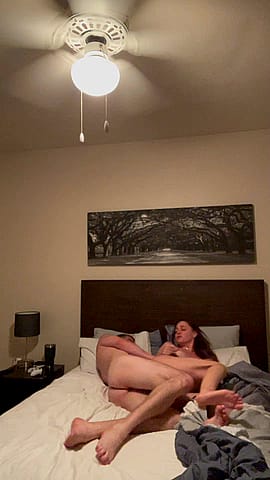 Listen to me beg him to keep going..Then I got to taste my own cum AND his😈'