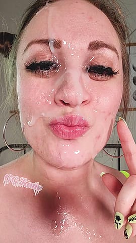 Cum-covered selfies: a new trend'
